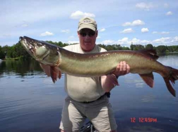 The largest fish ever caught at the Wiltinger Memorial Outing. Dean Harts 51..way to go!