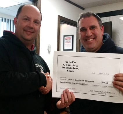 Town of Cambpell K-9 Check presentation